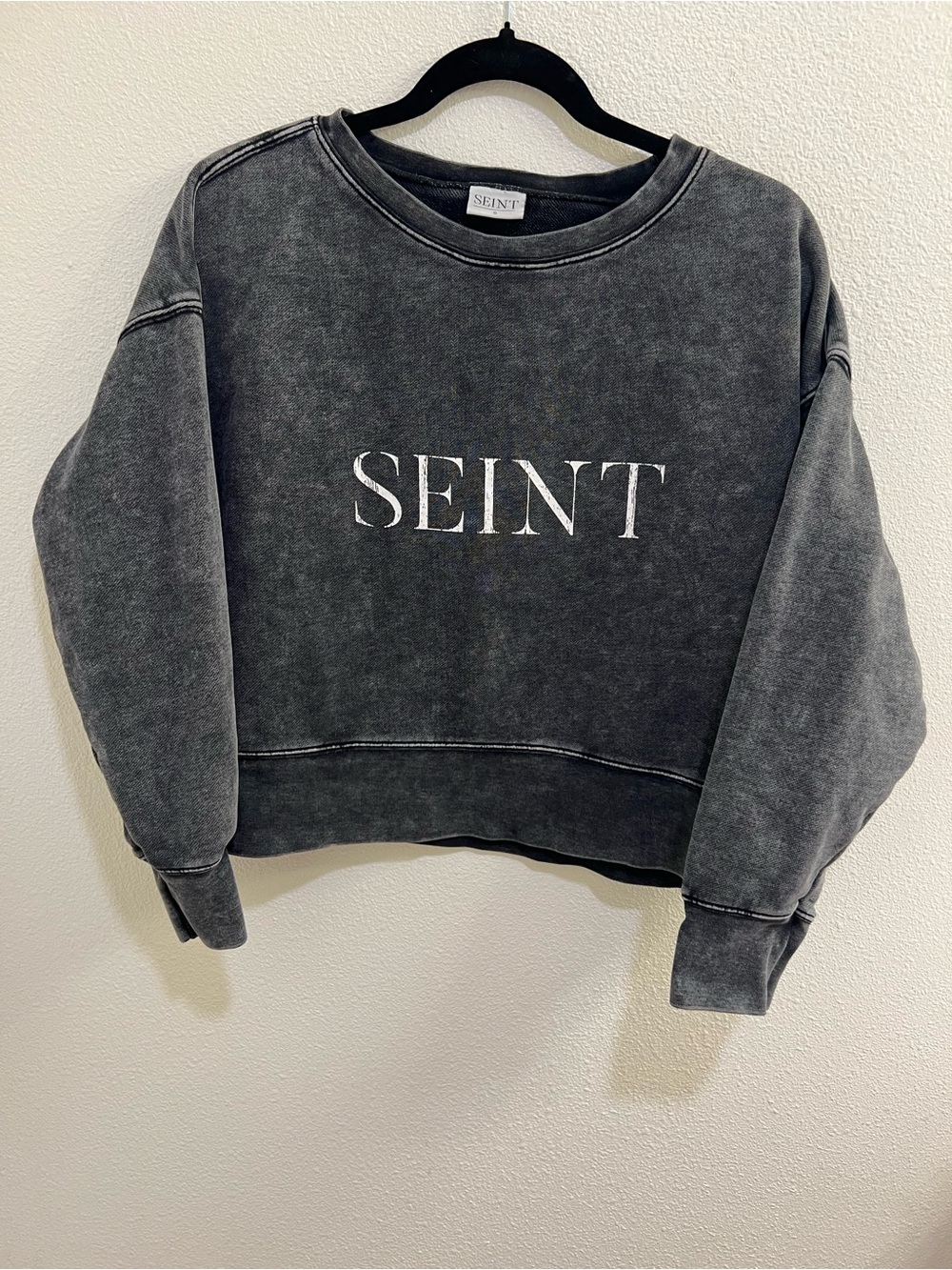 Seint Charcoal Women's Sweatshirt
